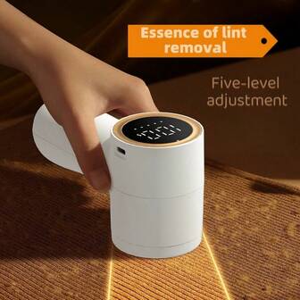 电动衣物剃毛器、可充电衣物除毛器、自动毛衣除毛器、适用于毛衣、窗帘和服装的便携式织物剃毛器、带 LED 灯的家用无线绒毛剃毛器