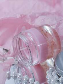 1 Box 1 Cup Pink Floating Flower Scented Candle, Atmospheric Home Fragrance Candle For Living Room, Bedroom, Study, Gift For Friends