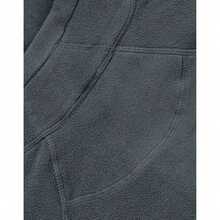 SIGNATURE Mens Zip Microfleece Tagless Jacket (Charcoal) - 咖啡棕 - 查看 2