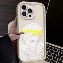 Étui souple pour iPhone 16 16E 15 14 13 12 11 Pro Max X XS X S Max XR SE 2020 SE4 7 8 Cyberpunk Edgerunners Coque de téléphone antichoc - 1 - Voir 9
