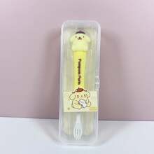 1 Stück Zahnbürste mit weichen Borsten, schadet dem Zahnfleisch nicht, Meiledi Kulomi  Zahnbürste, Zahnbürste mit weichen Borsten, einzeln verpackt, süß, modisch, niedlich. (Zufällige Farbe)