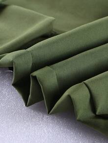 Tween Boy Zip-Up Long Sleeve Letter Print Casual Drawstring Cargo Jacket And Pants Set, Autumn