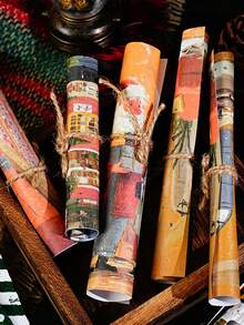 Hârtie Tori pentru scrapbooking, 20 buc/set, serie cu tematică de Crăciun, versatilă pentru jurnalizare, scrapbooking și scris