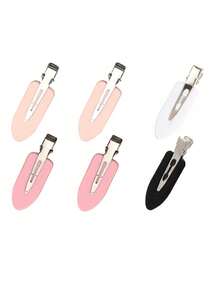 16pcs Simple & Stylish No Crease Hair Clips, Non-Slip Hair Claws For Women, Suitable For Parties, Dance, Daily Wear, Sending As Gift For Girlfriend Or Any Women In Any Occasion, New Year Gift Casual, School Stuff, College, Hair Accessories, Head Accessories, Hairpin - Multicolor - View 7
