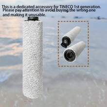 Rodillo de cepillo de repuesto compatible con Tineco IFloor 3 / Floor One S3 / IFloor 2 Aspiradora inalámbrica húmeda y seca, kit de accesorios de repuesto. Aspiradora, succión de aspiradora