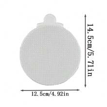 1 pieza Molde de silicona con textura de tela y fondo redondo en forma de letra, molde para caramelos de goma, herramienta para decorar pasteles, molde para chocolate, manualidades de azúcar, utensilio de cocina - Molde para gominolas y fondant - Gris Claro - Ver 10