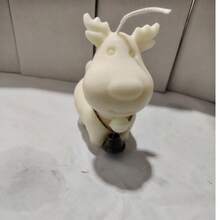 Christmas Reindeer, Gingerbread Man And Santa Claus - Shaped Scented Candles, Festive Atmosphere Decorations, Creative Gifts Home Decor Christmas Decorations Room Decor, Christmas Gifts