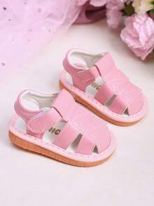 Yibubu Pink Infant Shoes,Infant Girl And Boys Sandals,Simple And Fashionable,Soft Sole Anti,Newborn Infant Shoes,First Walker