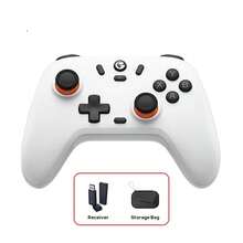 GAMESIR White Gamepad T4 Nova Lite With Hall Effect Joystick, 3-Mode Connection, PS5-Level Triggers, Zero Drift, High Smoothness, High Durability - Glow White - View 14