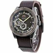 Orient Reloj automático para hombre Orient, esfera negra clásica, correa, reloj de vestir RA-AR0202E10B