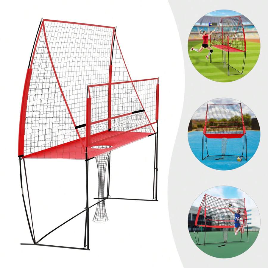 YUNRUX Volleyball Training Net, Volleyball Practice Net, Volleyball Coaching Equipment Net
