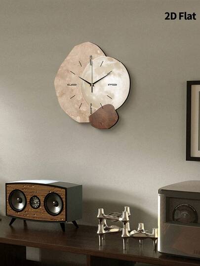 1pc 12inch/16inch Abstract Art Creative ation Of Planets Wand Clock, Super Quiet Quartz Movement, No Ticking Sound, Room ation, Home Living Bedroom Classroom Kitchen Office view 9