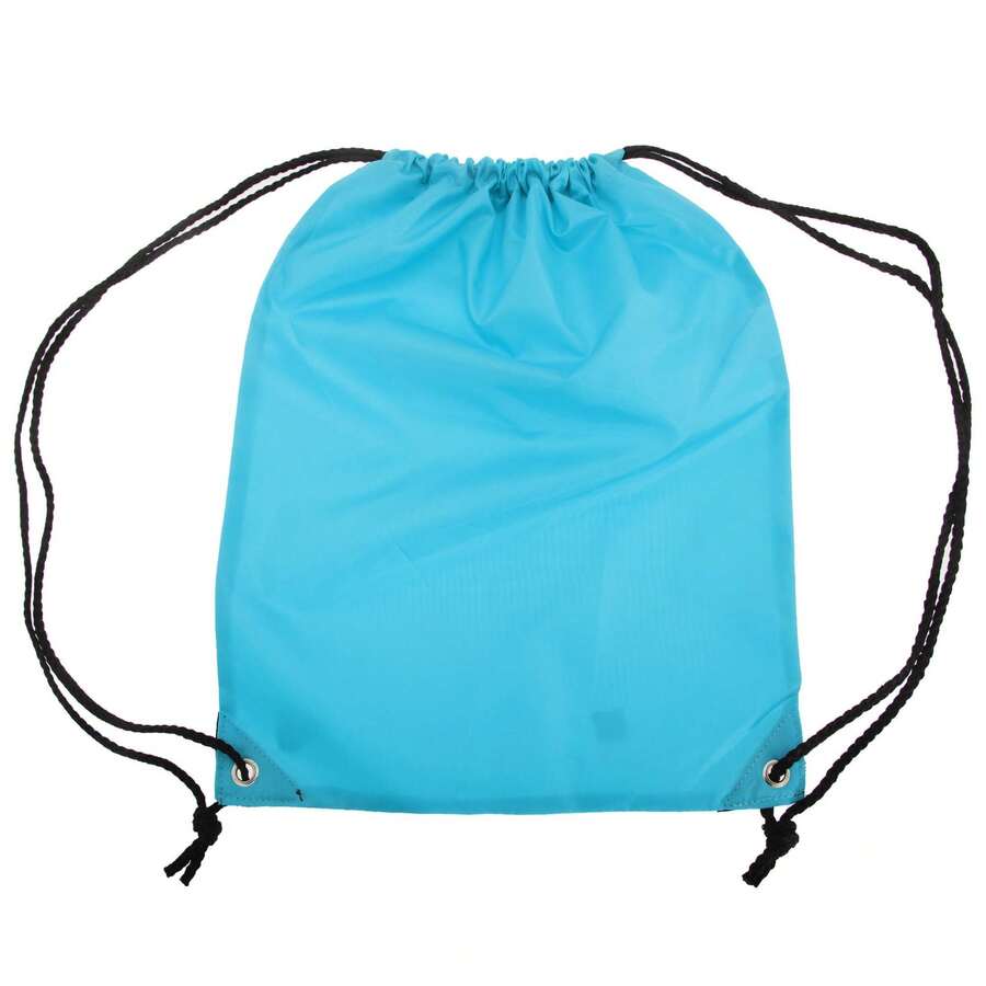 Shugon Stafford Plain Drawstring Tote Bag 13 Litres (Light Blue) - Blue - View 1
