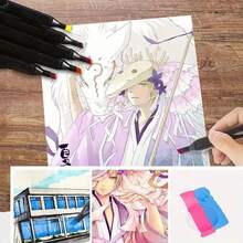 60/80 Colors Dual Tip Alcohol Based Marker Pens Set - Ideal For Artists And Students, Vibrant Sketch Markers With Broad And Fine Tips, Mother's Day Gift, Artist Painting Set | Vibrant Alcohol Markers | Alcohol-Based Ink - Multicolor - View 5