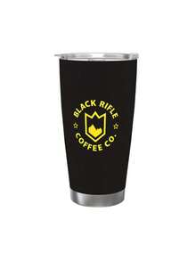 20oz Black Rifle Coffee Company Stainless Steel Travel Mug - Vacuum Insulated, Durable 304 Stainless Steel, PS Lid, Perfect For Hot & Cold Beverages, Ideal For Home, Office, Camping, And Outdoor Adventures, Office Coffee Cup| Full Print Design| Durable Construction, Coffee Bar Accessories - trắng - Xem 3