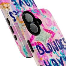 Mclaiwoodshop Blondes Have More Fun Phone Case Phone Cover Hard Cases Magnetic Phone Case  Phone Grip,Phone Cover For IPhone 16 15 14 13 12 - 白色 - 查看 3