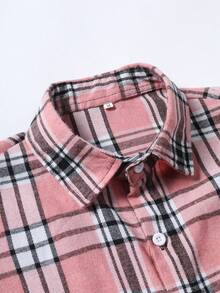Whitmere Men's Plaid Casual/Business Long Sleeve Shirt, Spring/Autumn - Multicolor - View 5