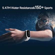 Xiaomi Mi Smart Band 10 (2025),For Man And Women, Smart Watch,1.72" AMOLED Display | 21 Days Battery Life | Touchscreen, Multi-Sport Tracker, Activity Tracker, Heart Rate Monitor - màu đen - Xem 4