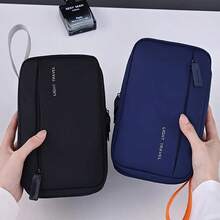 New Fashionable Versatile Toiletry Bag, Multi-Functional Outdoor 3-In-1 Storage Set (Three Pieces/Single Piece), Unisex Large Capacity Handheld Organizer For Business Travel & Commuting