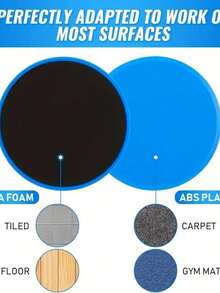 4/8 قرص تزلج رياضي عام من البولي بروبلين، متعدد الألوان، قرص ثنائي الجوانب، مناسب لتمارين الجذع والتقوية والأرداف والبطن وخسارة الوزن والتجهيزات اللياقة البدنية والتدريب على القوة، هدية عيد الميلاد