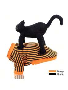 Dog Costumes Halloween Funny Pet Dog Suit With Black Cat Cute Puppy Clothes For Halloween Christmas Party Small Dogs And Cats