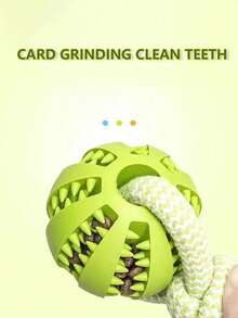 3/1 Juguete de pelota con nudo de cuerda trenzada para perros, con asa, juguete de masticado duradero, usado para entrenamiento de masticado, juguetes para lanzar, juguetes de tira y afloja, juguetes para que los perros los recojan, Navidad