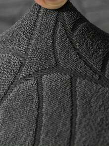 1/4/6pcs Leaf-Shaped Jacquard Dining Chair Covers - Elastic, Non-Slip, Easy To Install Chair Covers For Living Room And Kitchen Chairs - It Can Be Machine-Washed And Reused.