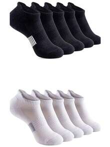 5/10 Pairs Of Sweat Absorbing Socks And Sports Socks