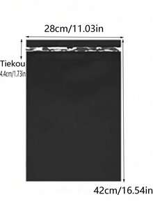 10 piezas Nuevas bolsas de regalo con lazo rosa en forma de corazón para niña, adecuadas para temporada de graduación, boda, fiesta de cumpleaños. Bolsas de plástico gruesas para almacenamiento, cajas, ropa, escuela, oficina, supermercado, transporte, envío y regreso a clases.