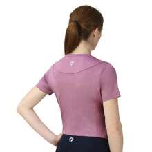 Hy Womens/Ladies Synergy T-Shirt (Grape) - 95% Polyester/5% Nylon - (BZ4664) - Purple - View 6