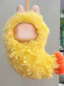 一套娃娃服装 - 可爱服装套装：天妇罗、绿色恐龙、耷拉耳朵兔子，可互换，适合返校、青少年、派对礼物 - 彩色 - 查看 9