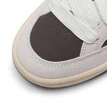 Puma 男女通用低帮休闲运动鞋，Park Lifestyle OG PRM撞色复古设计，适合日常、通勤、校园穿着，405264-02 - 巧克力色-暖白 - 查看 8