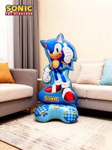 Sega 1 pezzo per confezione Palloncino ufficialmente concesso in licenza di , decorazione in alluminio in piedi, perfetto per feste di compleanno, raduni familiari, celebrazioni con amici, forniture regalo per visitatori domestici