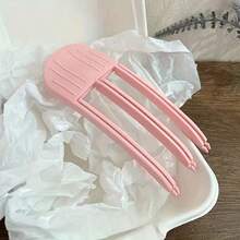 Korean Plastic Comb Root Hair Clip High Top Volumizer, Perfect For Creating Fluffy Bangs On The Forehead, Lazy-Proof, Invisible, Ideal Gift Choice - Pink - View 6