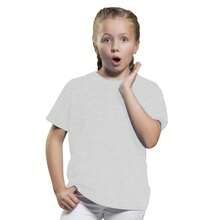 SG Childrens Kids Perfect Print Tee (Ash Grey) - 淺灰色 - 查看 3