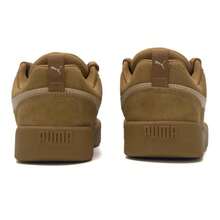 Puma 男女通用低帮复古休闲帆布鞋，PARK LIFESTYLE 日常通勤及校园鞋，401606-13 - 古銅色-松砂色 - 查看 5