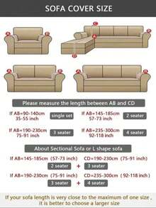 Dicke Ganzjahres-Sofabezug - Elastischer Stretch-Einteiler, Haustier-resistent, maschinenwaschbar, Flauschstoff, passend für Einzel-/Doppel-/3-4-Sitzer & Eckschlafsofas mit passenden Kissen (Klassisches Design), Sofabezüge