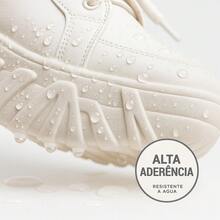 Buffalo Women's High Platform Sneakers Tractor Shoe 7cm High Promotion - White - View 7