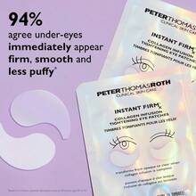 Peter Thoma Roth | Instant FIRMx® Collagen Infusion Tightening Eye Patches, 8 Pairs|16 Patches, Bouncy & Firm Eye Sleeping Mask, Look Younger And Reduce Wrinkles And Fine Lines Undereye, Improve And Firm Eye Skin - 白色 - 查看 3