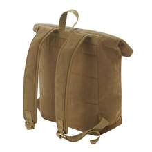 Quadra Heritage Waxed Canvas Backpack (Desert Sand) - Brown - View 2