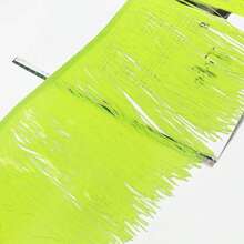 2码流苏花边蕾丝用于缝纫配件宽边饰流苏拉丁舞服装流苏DIY服装用品艺术工艺品家居园艺