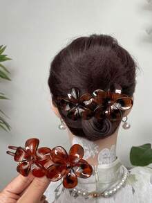 2 Stück Leoparden-Muster Haarklammern, Blumen-Dekor Seitenpony Haarklammern, Herbst, Haare, Haaraccessoires, Accessoires, Haaraccessoires für Frauen, Reisen, Haaraccessoires, Frauenzubehör, Haaraccessoire, Haaraccessoires für Frauen, Haarstyling-Tools, Haarzubehör, Zubehör, Schönheitszubehör, Geschenke, Reisen, Geschenke für Frauen, Haarzubehör, Strumpfstopfer