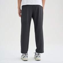 Under Armour 男女通用运动裤，2026 秋季新款，运动裤，训练，健身，休闲，舒适，透气，长裤 25600707-001 - 黑色 - 查看 7