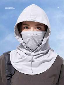 UPF50+ Casual Lightweight Breathable Face Hat Combo Women, Unisex Beach Hat, Face Cover, Face, Cap Driving, Cycling - 彩色 - 查看 3