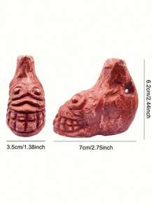 Loud Death Whistle - Up To 125+ Decibels, Realistic Human Screams, Black Chimpanzee Design, Perfect For Halloween, Emergency Survival, And Character Parties, Survival Tool | Themed Party Accessory | Fine Craftsmanship