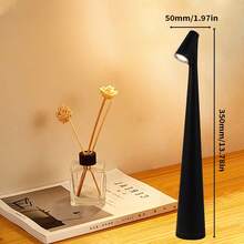 1pc/2pcs Wireless Rechargeable LED Elegant Desk Lamp, 3-Level Adjustable Brightness, Non-Slip Base, Suitable For Dining Room, Living Room, Study Or Bedroom Home Decor - Multicolor - View 15