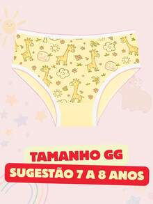 DCP Kids Kit Of 10 Basic Printed Cotton Children's Panties, 1 To 8 Years Old, School Girl's Set - 彩色 - 查看 13