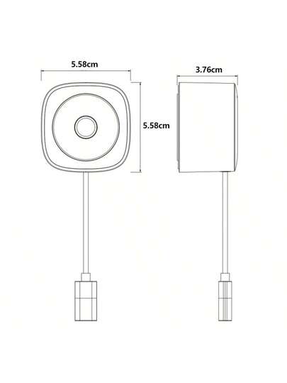 W5 Slimme Tracking Security Camera 2.4G WiFi Bluetooth 3MP Window Cameras Human Actions, Vehicle Models, Baby Crying Detection 3D Noise Reduction Real Time APP Alerts Mini Cam view 2