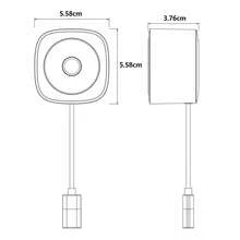 PANDA W5 Smart Tracking Security Camera 2.4G WiFi Bluetooth 3MP Window Cameras Human Actions, Vehicle Models, Baby Crying Detection 3D Noise Reduction Real-Time APP Alerts Mini Cam - White - View 2