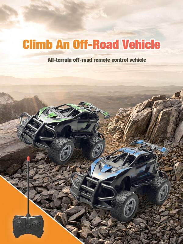 Remote Control Off-Road Racing Car Toy, Suitable For All Terrain, Compact Size, Great Gift For Boys